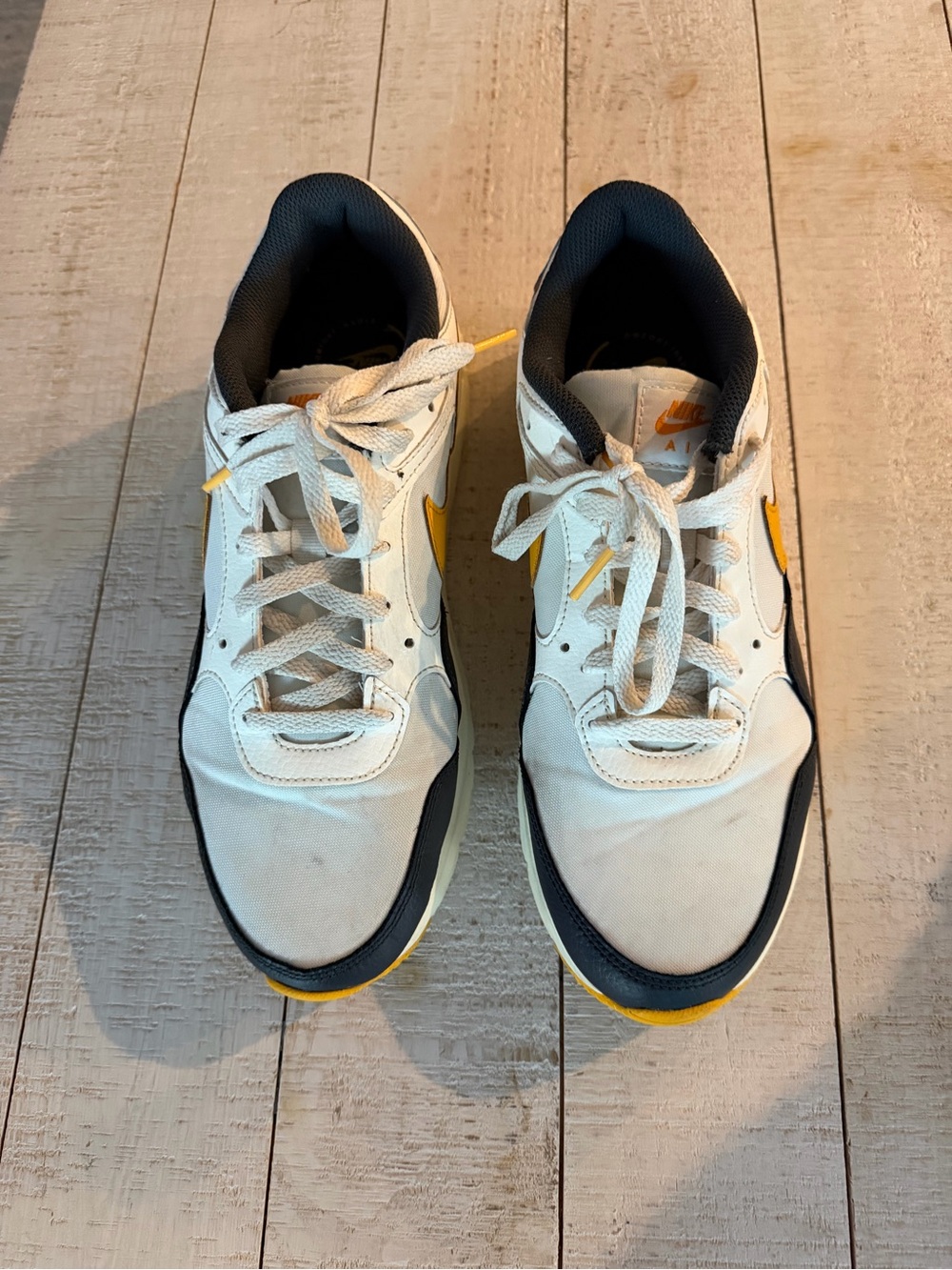 Nike Air Max SC Sneakers | Sail/University Gold/Black | Men’s 9.5 / Women’s 11 - Picture 2 of 7